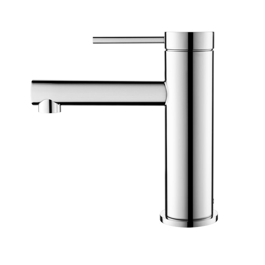 Bella Vista Mica Basin Mixer Straight Spout Chrome