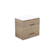 Fienza Carmen 600 Ensuite All Drawer Wall Hung Vanity Std Stone Basin Not Inc A/C Only