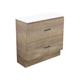 Fienza Carmen 900 Ensuite Floor Standing Vanity 1D/2Dr Std Stone Basin Not Inc (A/C Only)