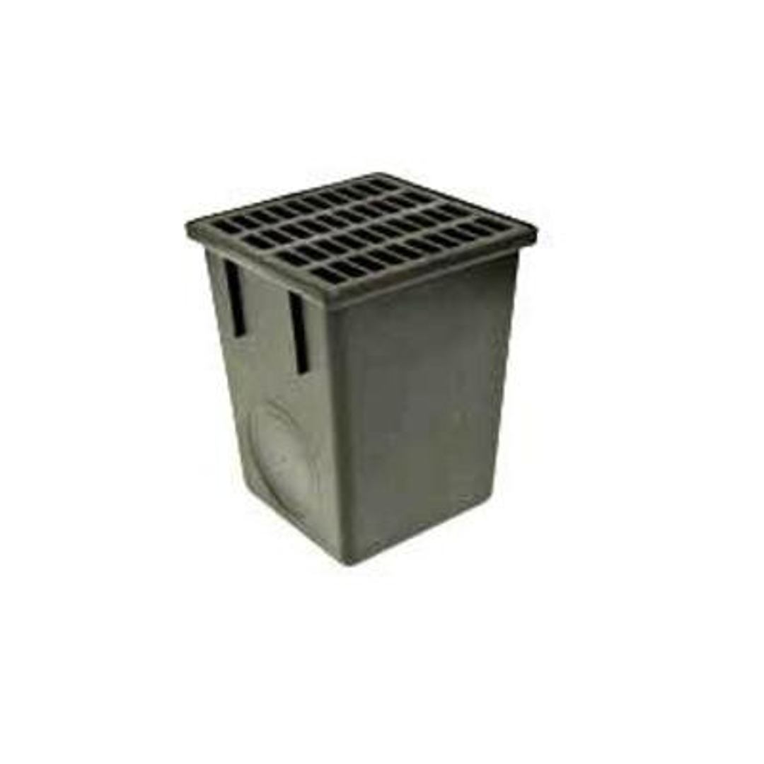 Fairbanks Pit & Grate Plastic 225 Sq 280 Deep Black