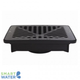 Everhard Easydrain Flo-Way Shallow C/W Black Grate 84812 Ea