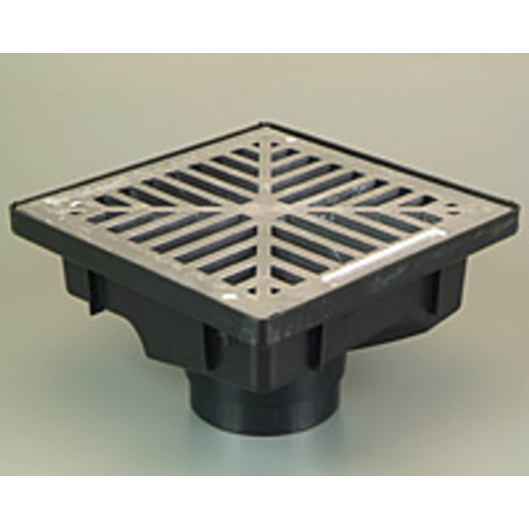 Reln Uni Pit 200S C/W Flush Aluminium Grate Plain