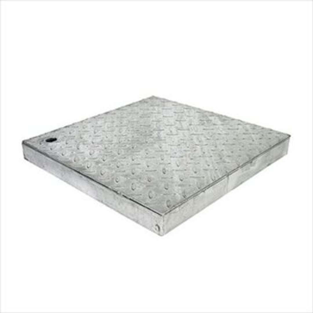 Everhard Series 450Mm Light Duty Checker Plate Cover 21050