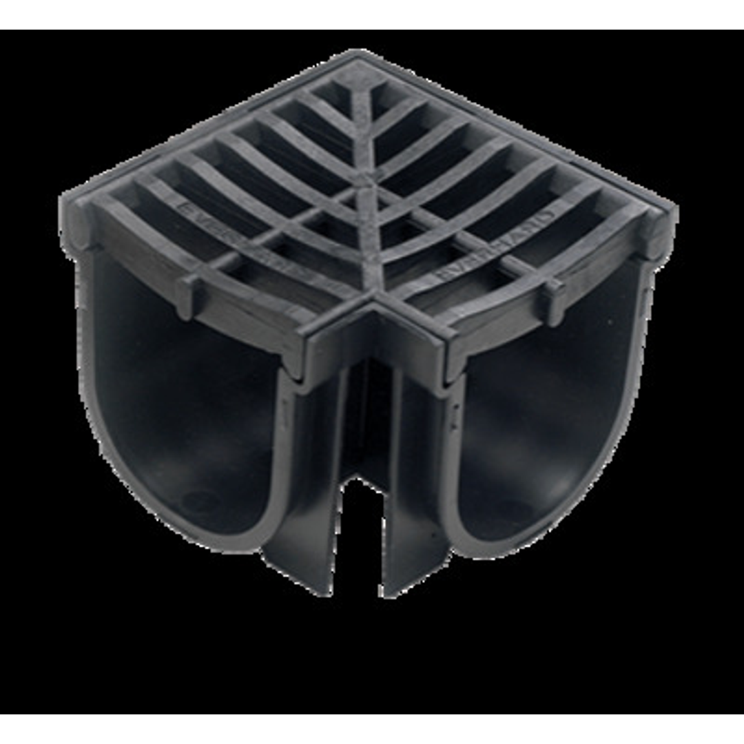 Everhard Easydrain Corner Complete Black 83330