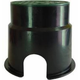 Valve Box Round & Lid 150Mm(6)Black/Green