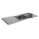 Fienza Citi 1200 X 460Mm Stainless Steel Sink Only 1Th
