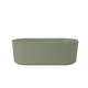 LINSOL Cleo 1500Mm Freestanding Bath With Overflow Sage Green