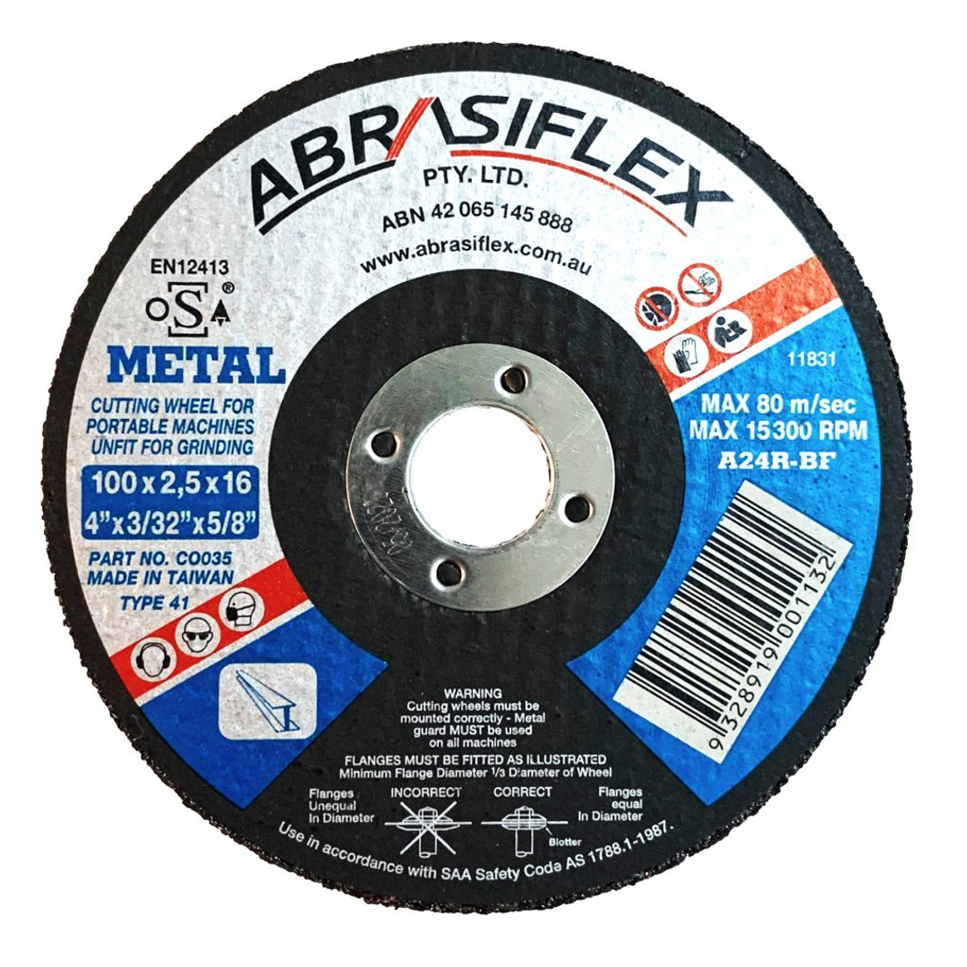 Metal Cut Off Wheel 102mm X 16mm