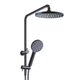 Collis Bakara Round Short-Tail Combo Matte Black D02011B-H12013B-St
