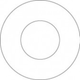 Cover Plate Plastic Self Adhesive 40Mm Round Pipe Size Hole