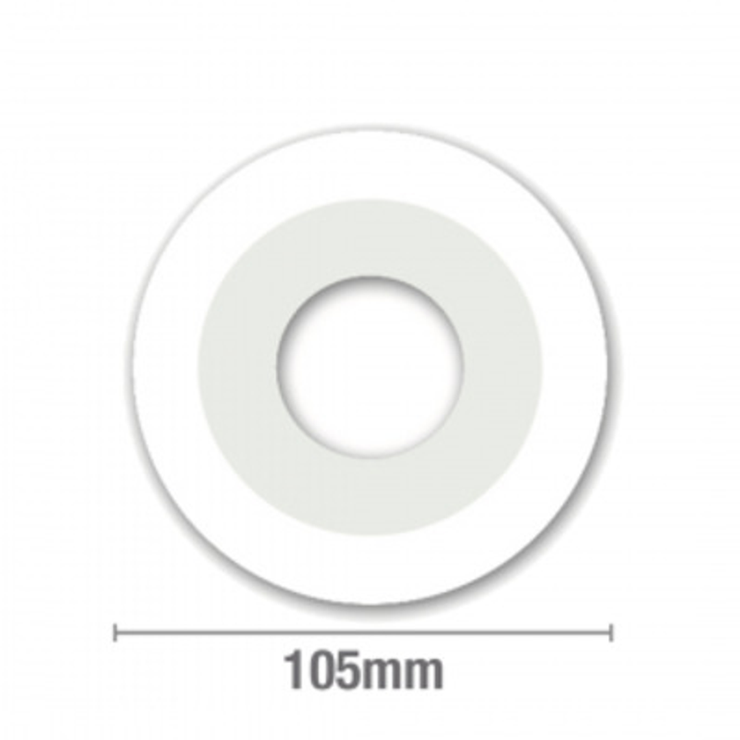 Multi Fit Cover Plate White For 40Mm And 50Mm Dwv Pipe