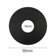 Cover Plate Tilers Boo Boo 90Mm Diam With 30Mm Hole Chrome