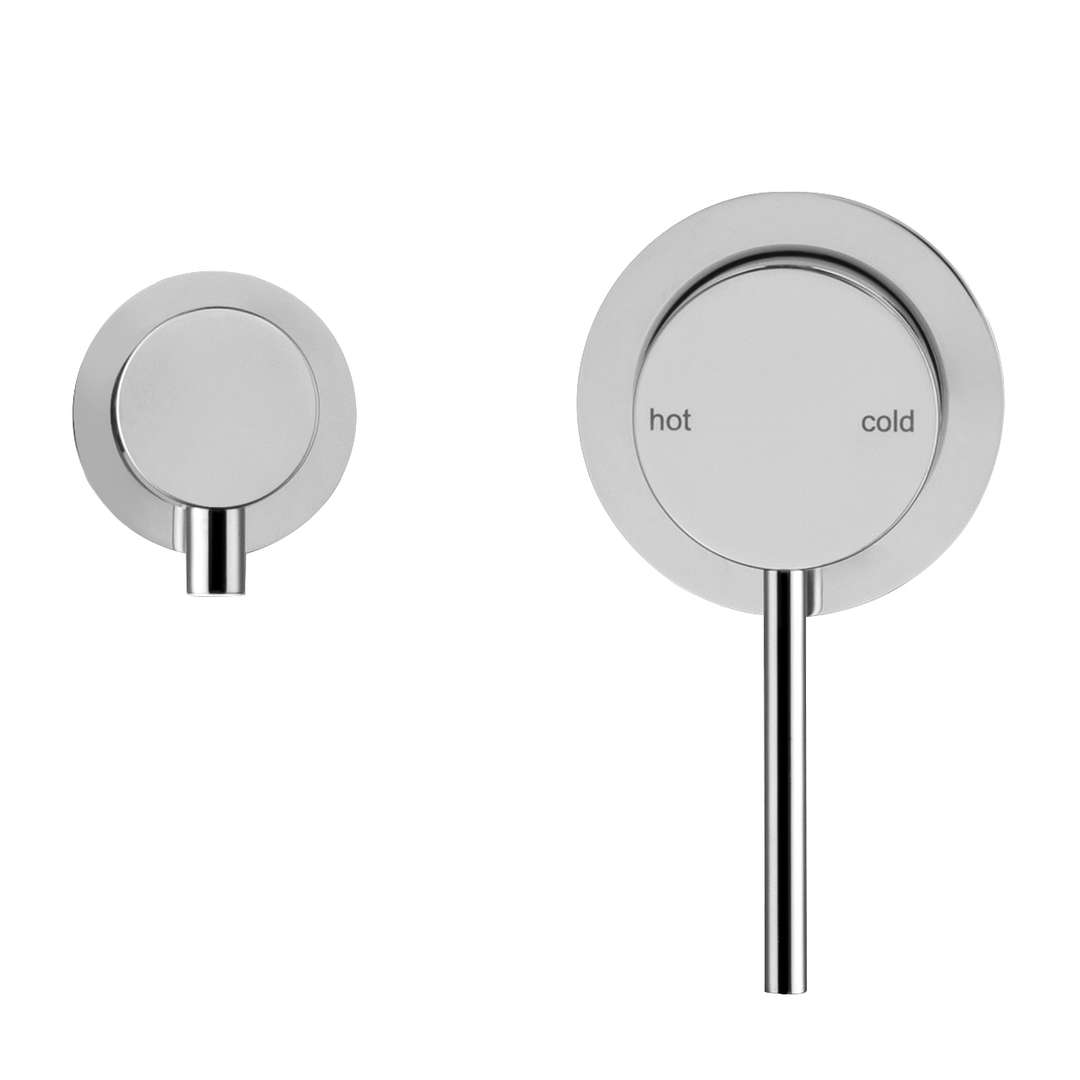 Bella Vista Mica Sideways Shower Mixer Diverter 2P Chrome