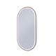 Remer Capsule Led Shaving Cabinet With Cuban Bronze Frame