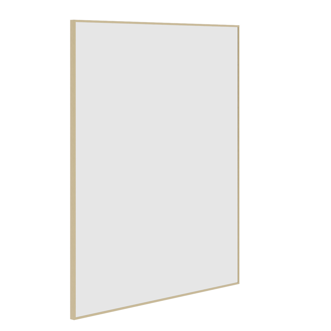 Thermogroup Carson Rectangle Gold Framed Mirror - 900X750Mm