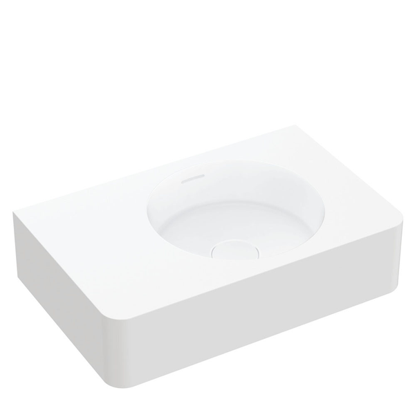 Fienza Encanto 470 Solid Surface Wall Hung Basin 470mm 1Th