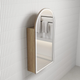 Aulic Canterbury Led Shaving Cabinet Carita