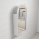 Aulic Canterbury Led Shaving Cabinet Matte White