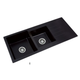 Interchange Uptown Quartz Granite Gks1150 Sink And Drainer 1Th 1&3/4 Bowl 1150X495X205