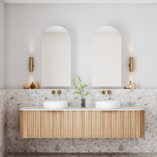 Cassa Design Archied Shaving Cabinet 750X1200X150mm Matte White
