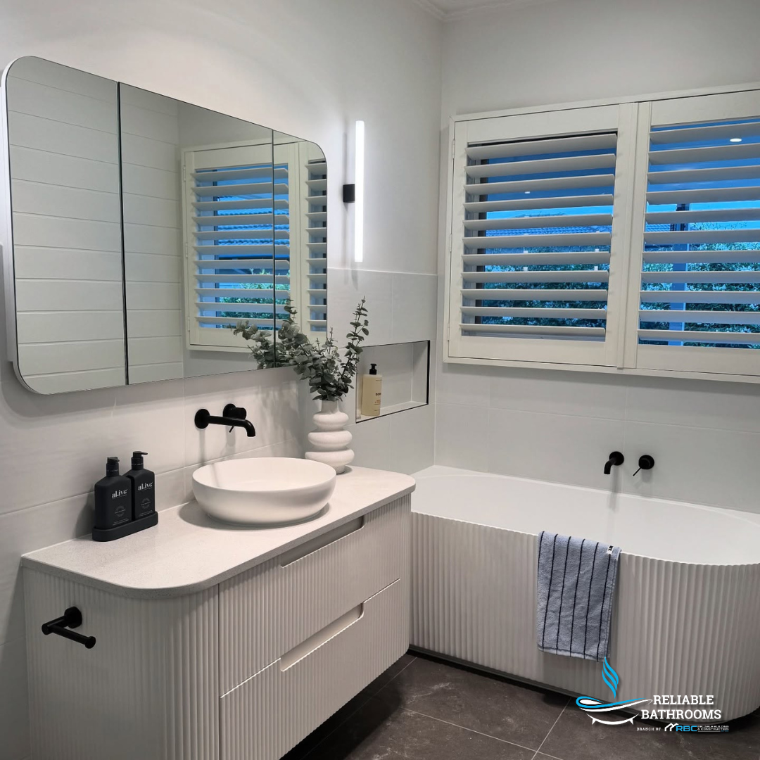 Aulic Curva 1200mm Wall-Hung Vanity - Snow Flat Stone Top