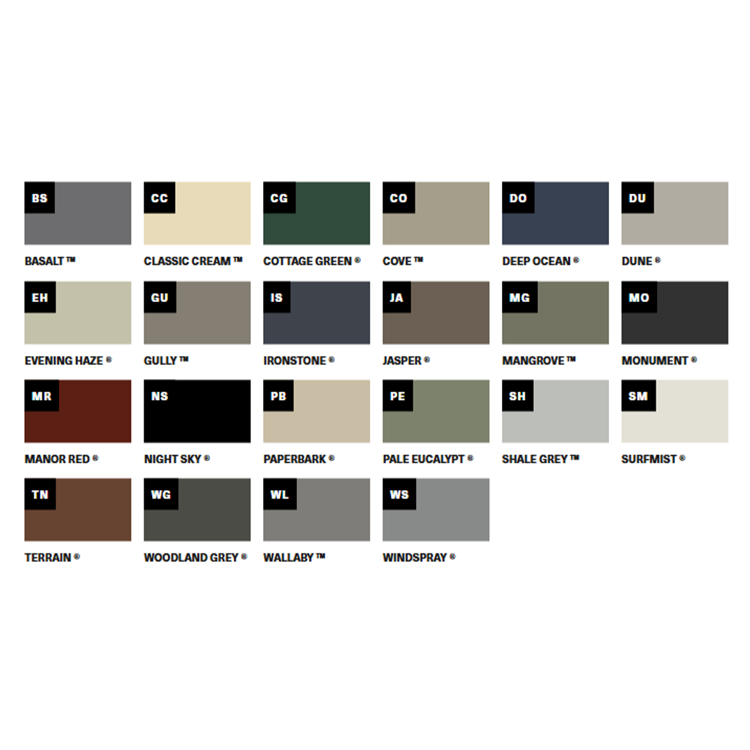 Roofing Screw Timber 12# 65mm Colorbond (1000 Pack)