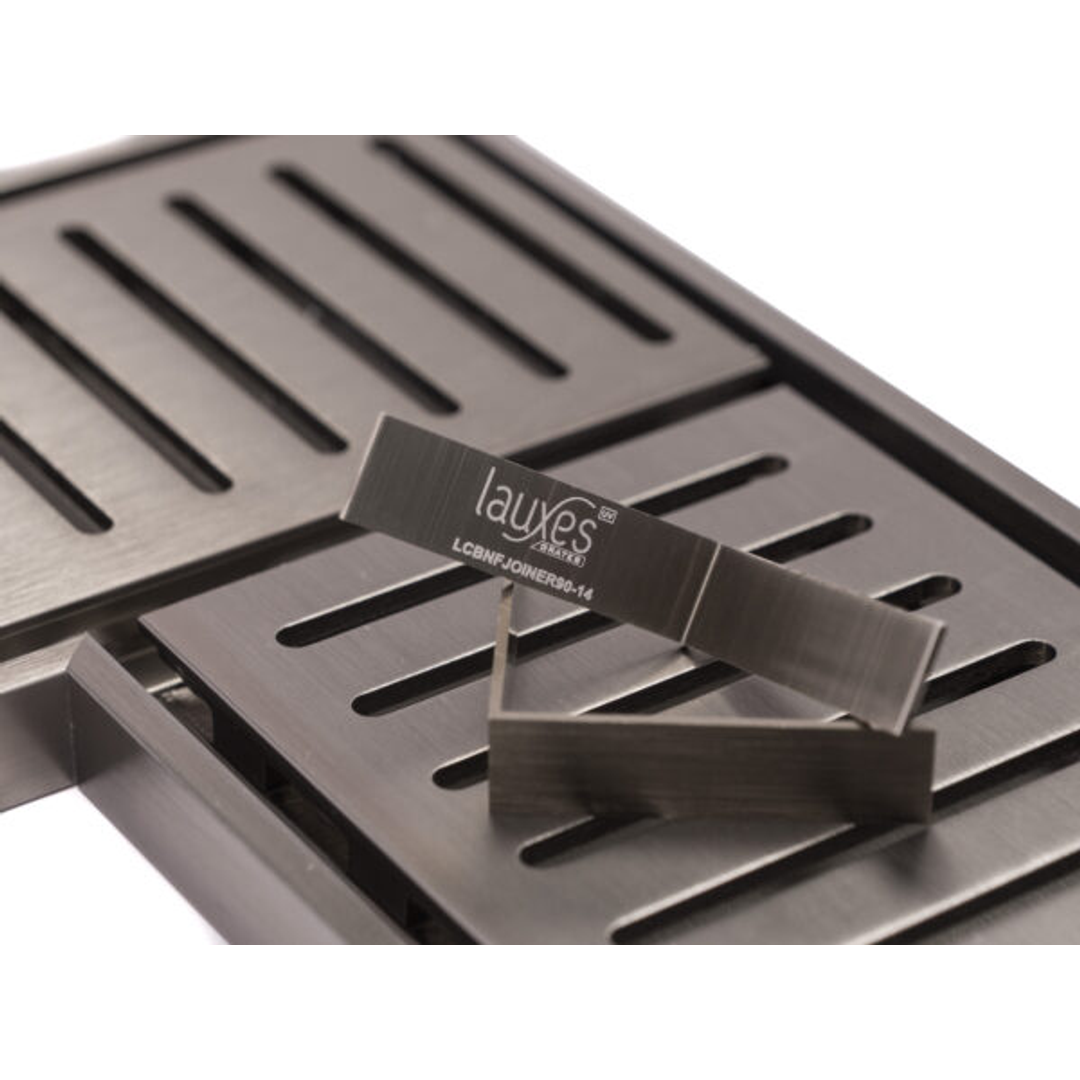 Lauxes Grates 90 Degree Joiner Copper 14mm