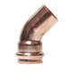 Copper Press Elbow 45 Degree MF - Water
