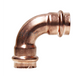 Copper Press Elbow 90 Degree FF - Water