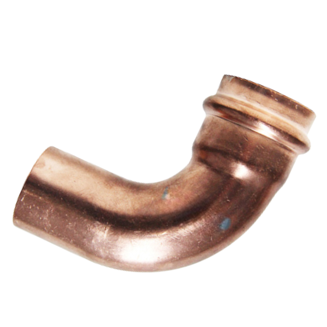 Copper Press Elbow 90 Degree MF - Water