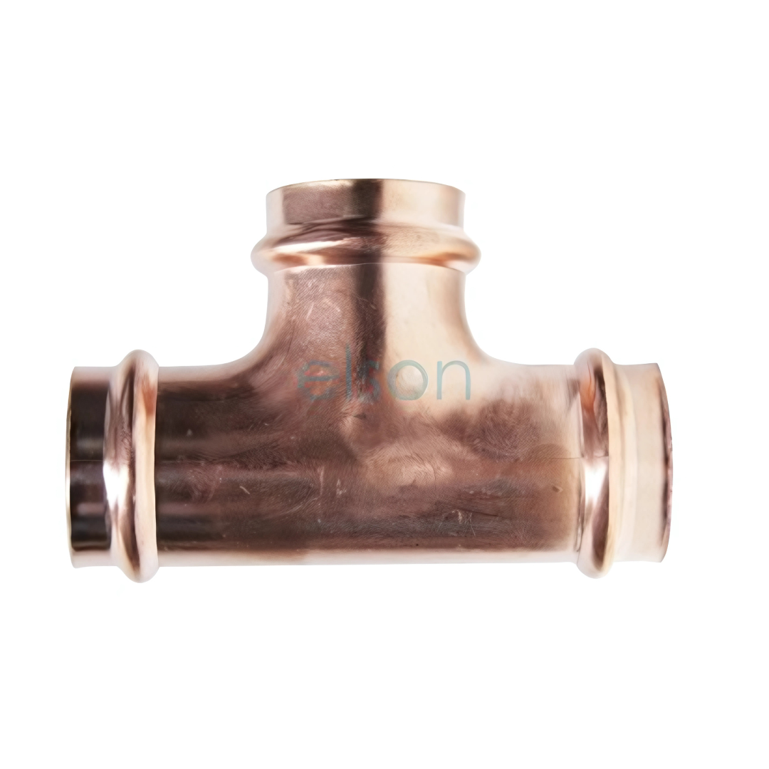 Copper Press Equal Tee - Gas
