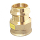 Copper Press Female Line Adaptor - Gas