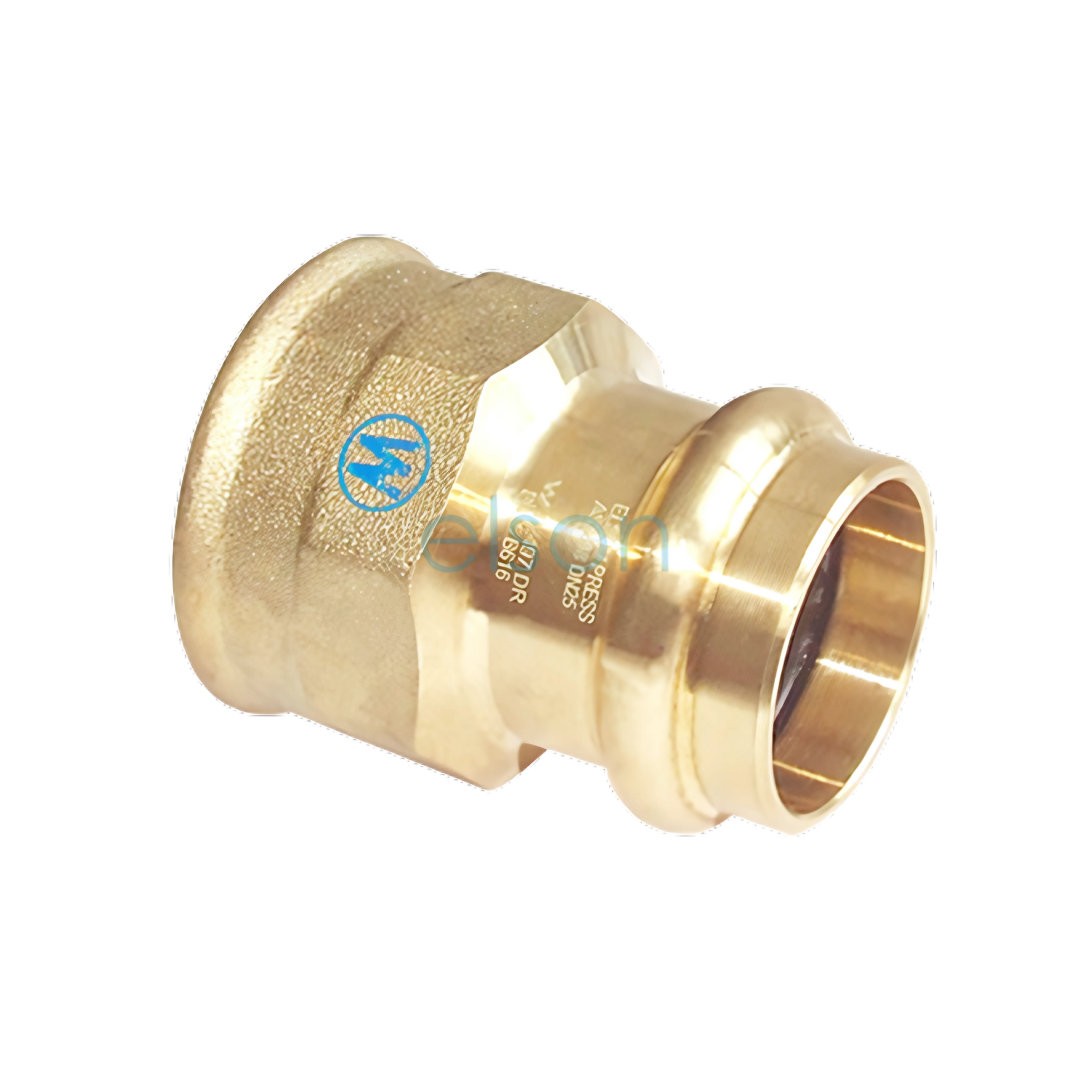 Copper Press Female Line Adaptor - Water