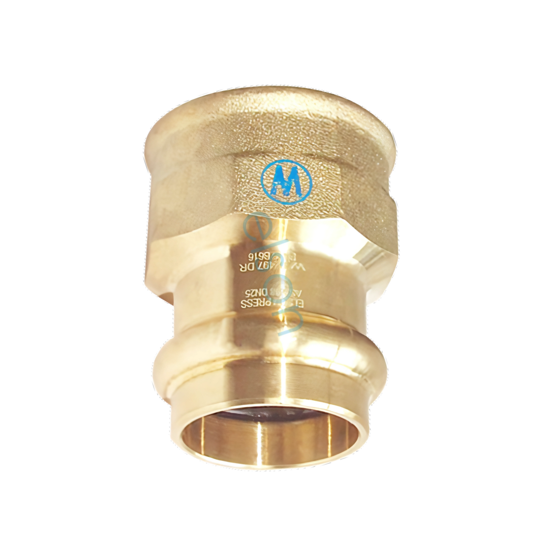 Copper Press Female Line Adaptor - Water
