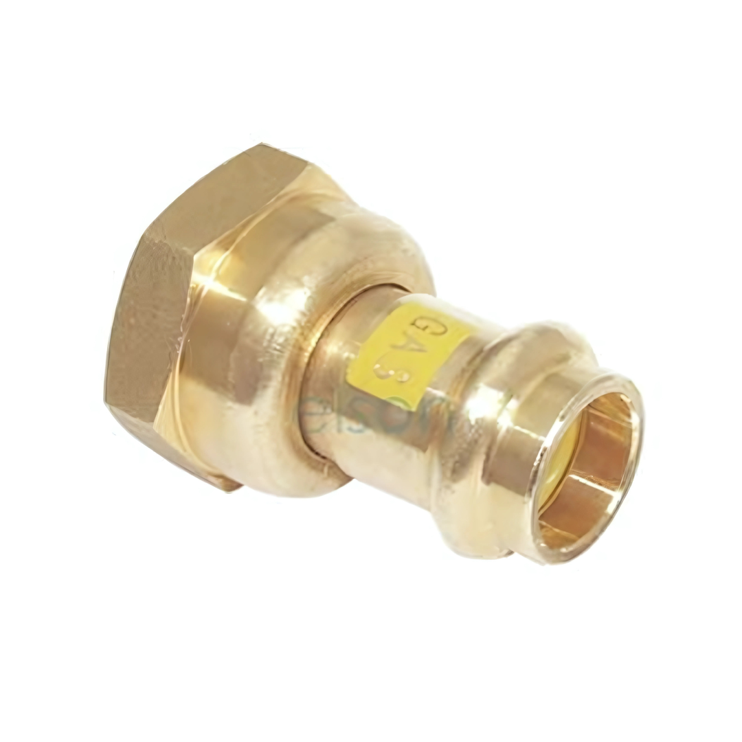 Copper Press Female Union Swivel - Gas