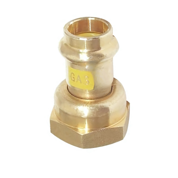 Copper Press Female Union Swivel - Gas