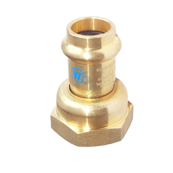 Copper Press Female Union Swivel - Water