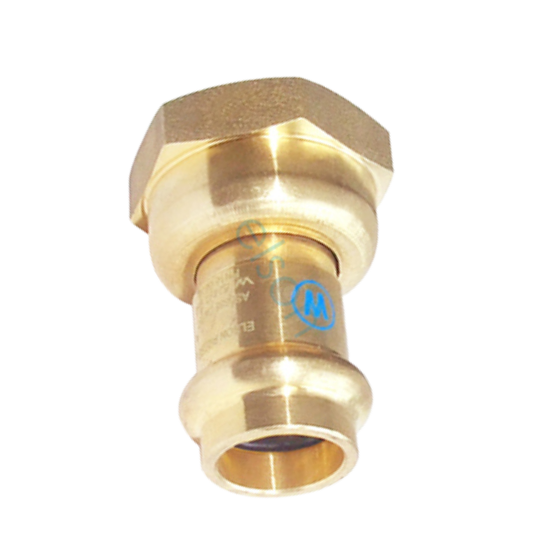 Copper Press Female Union Swivel - Water