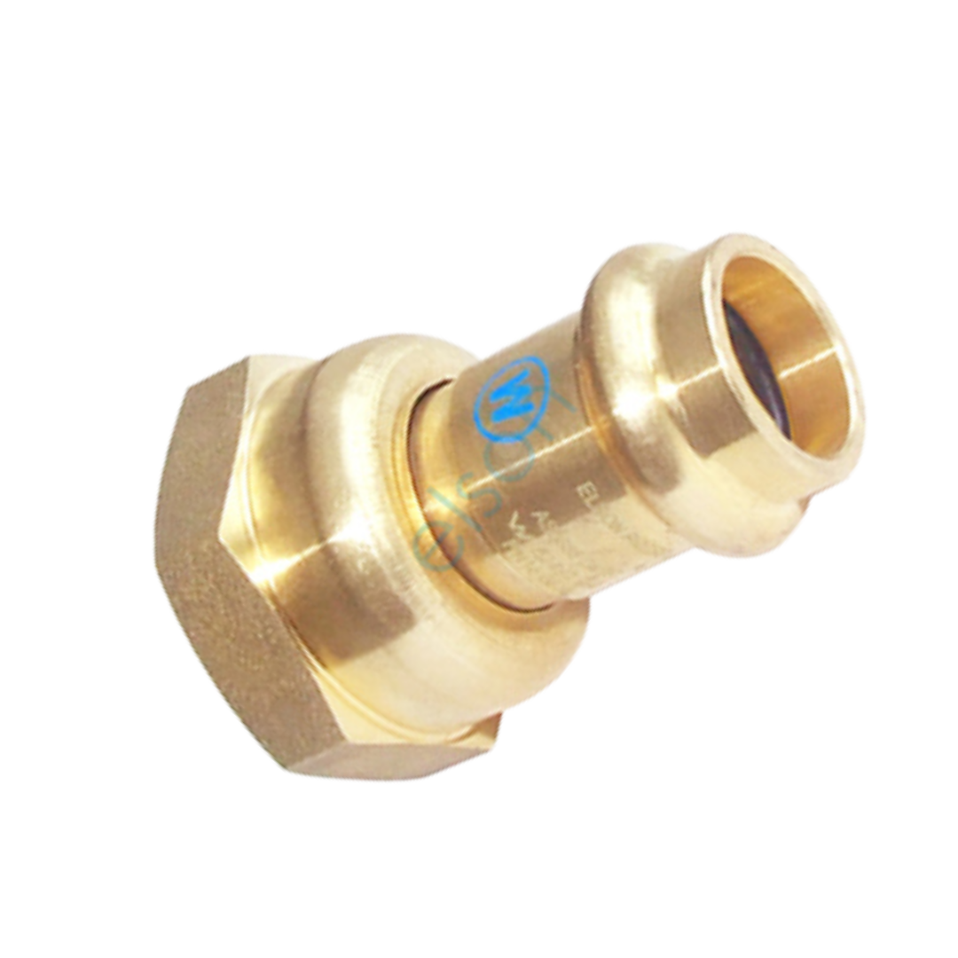 Copper Press Female Union Swivel - Water