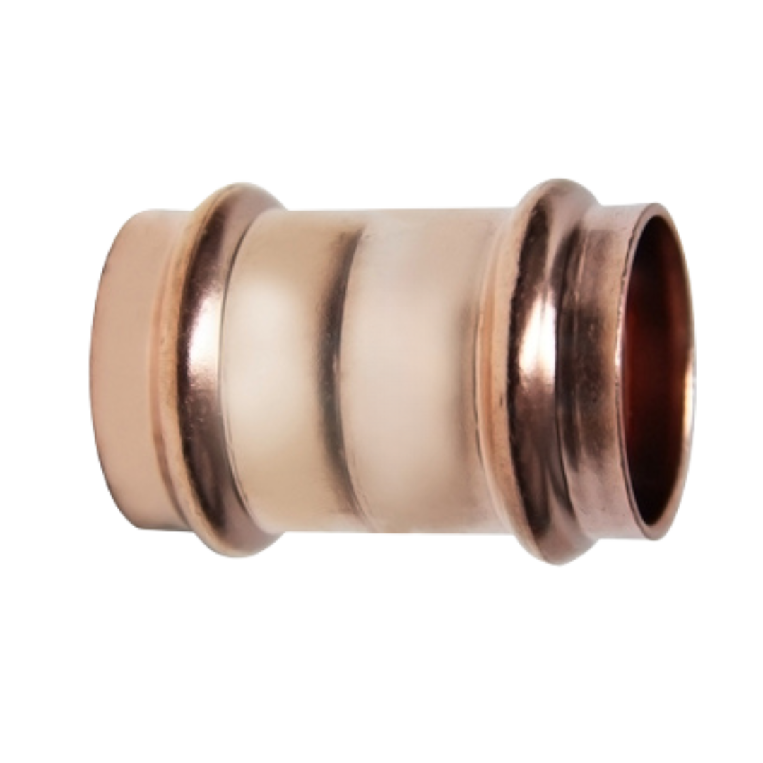 Copper Press High Temperature Equal Connector - Water