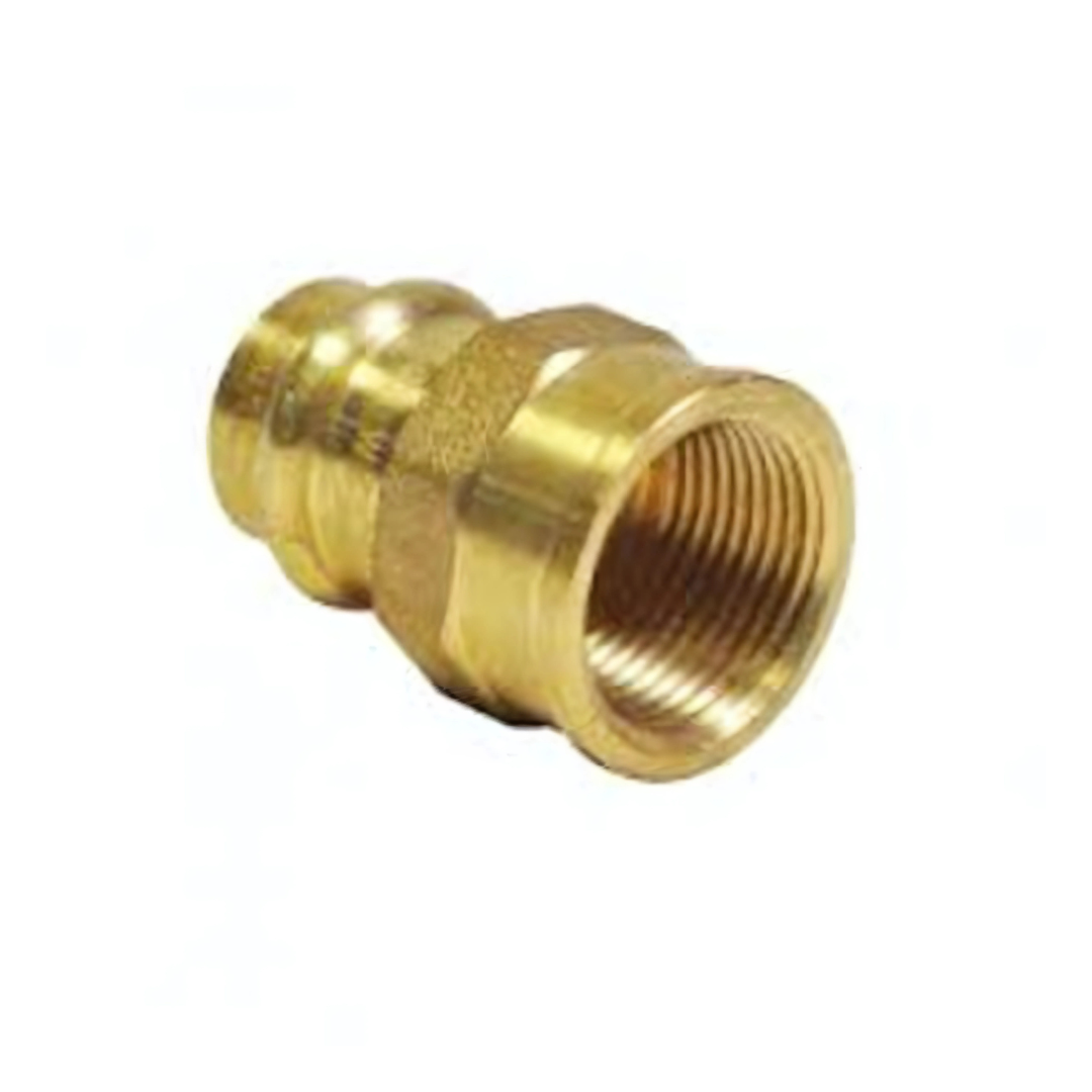 Copper Press Male Line Adaptor - Gas