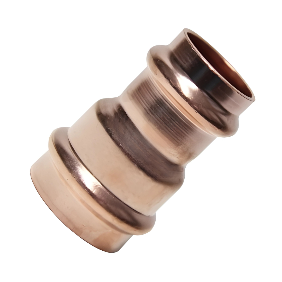 Copper Press Reducing Coupling FF - Gas