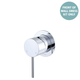 Fienza Kaya Chrome Wall Mixer Dress Kit Set Small Round Plate Lf Sus304