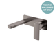Fienza Tono Wall Mixer Set Dress Kit Lg Rectangular Plate 160Mm Gun Metal Lf Sus304