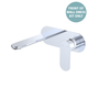 Fienza Empire Slim Basin/Bath Wall Mixer Set Oval Plate 160mm Dress Kit Chrome Lf