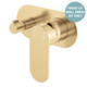 Fienza Empire Slim Wall Diverter Mixer Lg Oval Plate Horizontal Dress Kit Urban Brass Lf