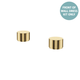 Fienza Kaya Round Hob Taps Dress Kit Urban Brass Lf