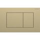 Geberit Sigma40 D/F Button & Access Plate Square Brass Stainless Steel Brushed 115.629.Qf.1