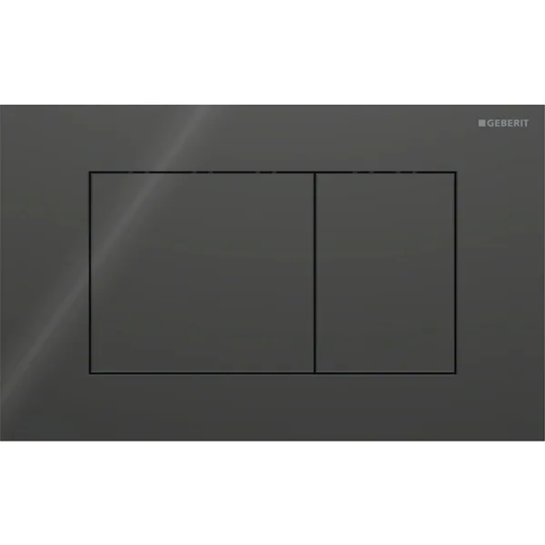 Geberit Sigma40 D/F Button & Access Plate Square Lava Glass 115.629.Jk.1