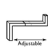 Down Pipe Offset 100X50 (4X2) 26# Federation Woodland Grey (Sg)